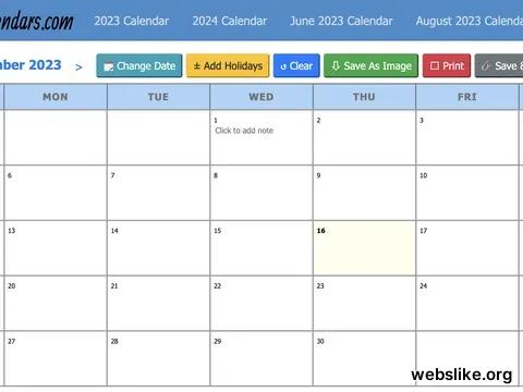 123calendars.com