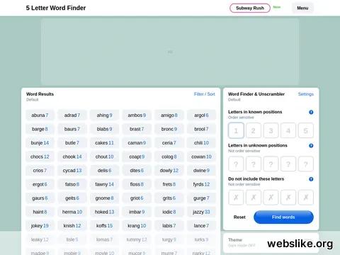 5-letter-words.com