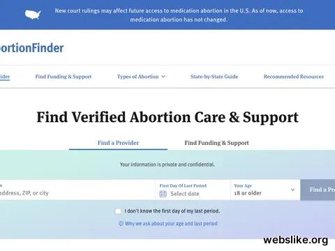 abortionfinder.org