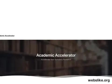 academic-accelerator.com