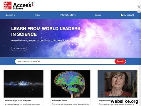 accessscience.com