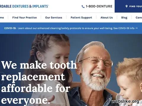 affordabledentures.com