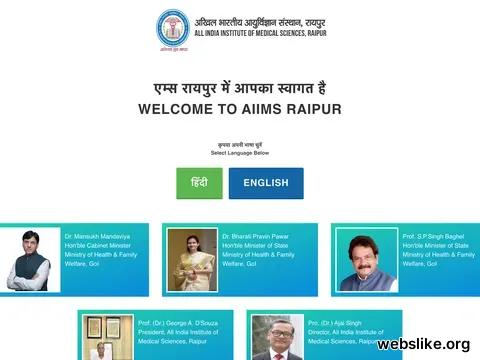 aiimsraipur.edu.in