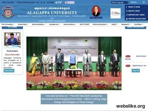 alagappauniversity.ac.in