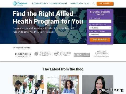 allalliedhealthschools.com