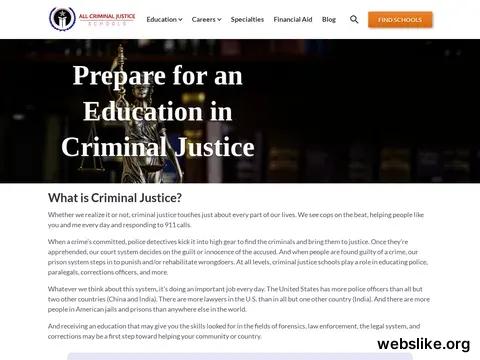 allcriminaljusticeschools.com