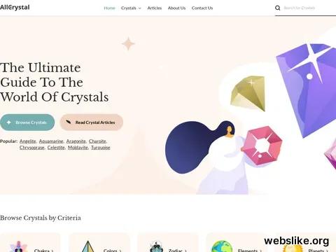 allcrystal.com