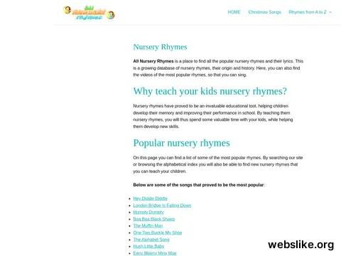 allnurseryrhymes.com