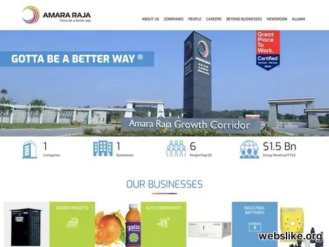 amararaja.com