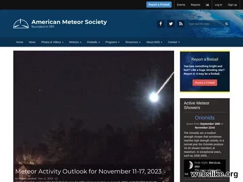 amsmeteors.org