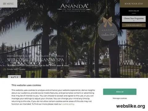 anandaspa.com