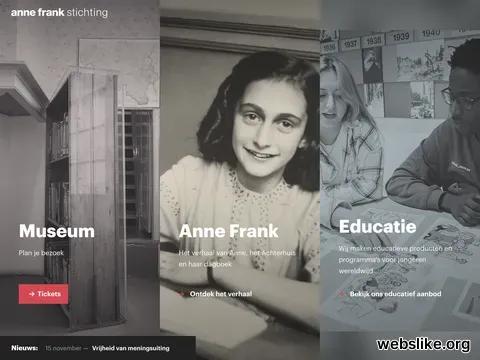 annefrank.org