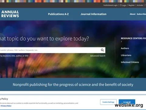 annualreviews.org