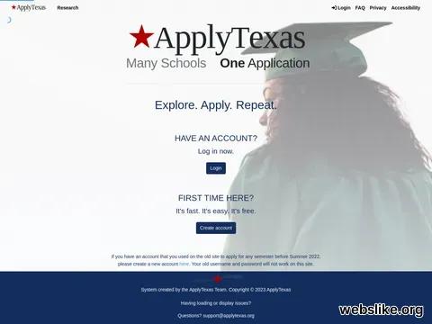 applytexas.org