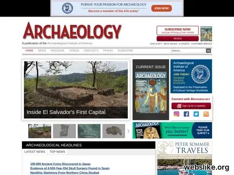 archaeology.org