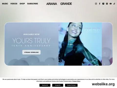 arianagrande.com