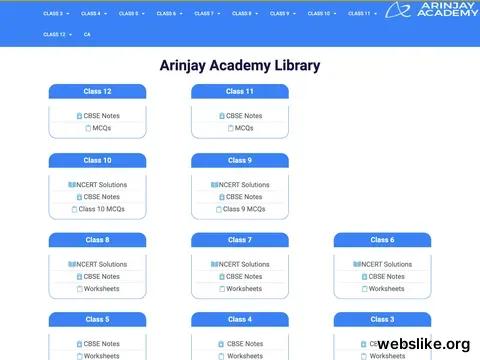 arinjayacademy.com