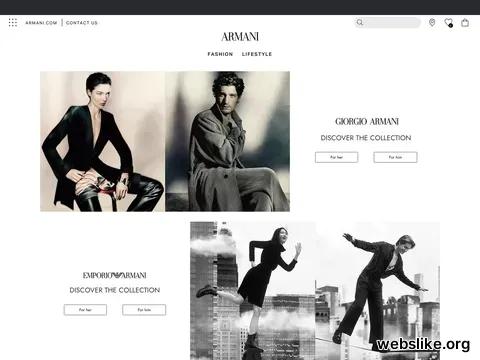 armani.com