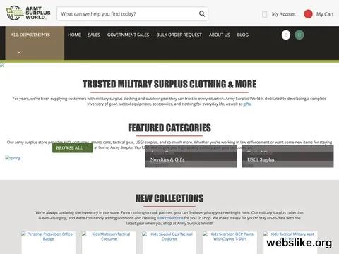 armysurplusworld.com