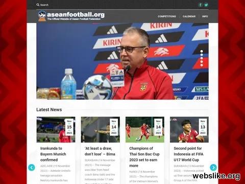 aseanfootball.org