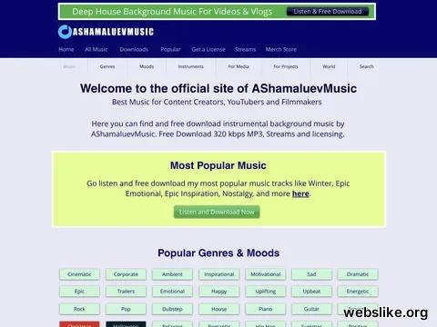 ashamaluevmusic.com