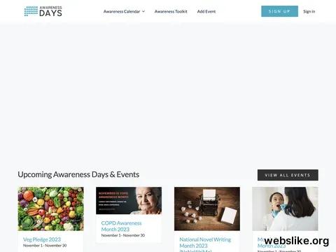 awarenessdays.com