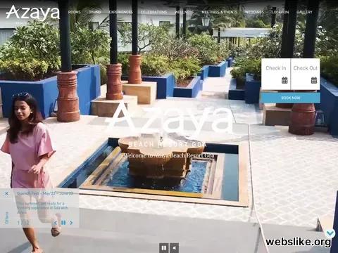 azayabeachresortgoa.com