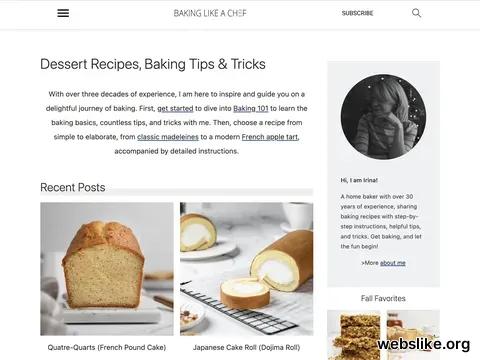 bakinglikeachef.com