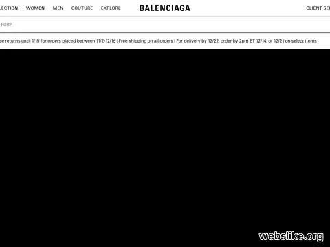 balenciaga.com