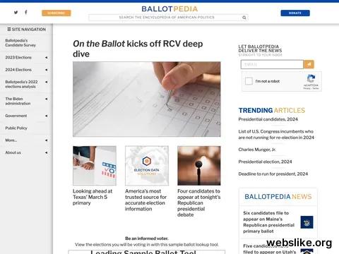 ballotpedia.org