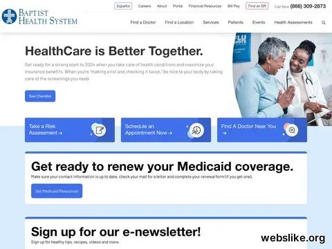 baptisthealthsystem.com