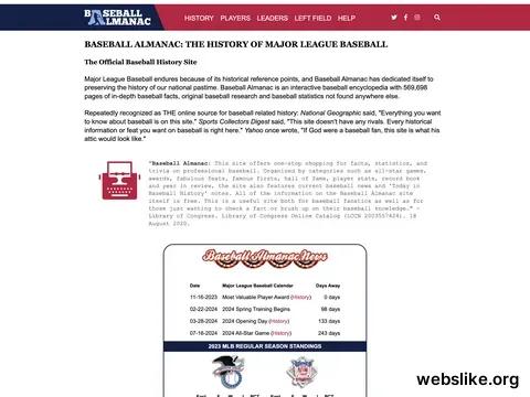 baseball-almanac.com