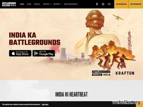 battlegroundsmobileindia.com