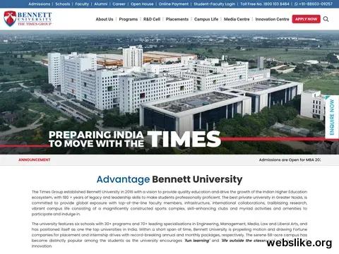 bennett.edu.in