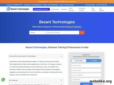 besanttechnologies.com