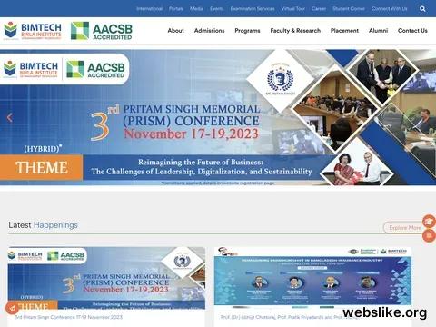 bimtech.ac.in