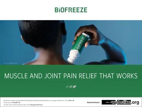 biofreeze.com