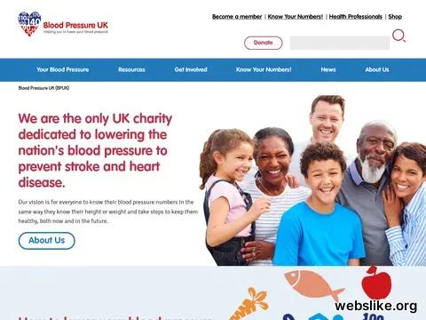 bloodpressureuk.org