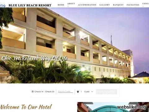 bluelilybeachresort.com