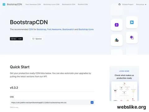 bootstrapcdn.com