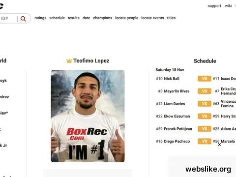 boxrec.com