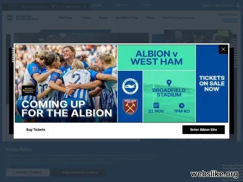 brightonandhovealbion.com