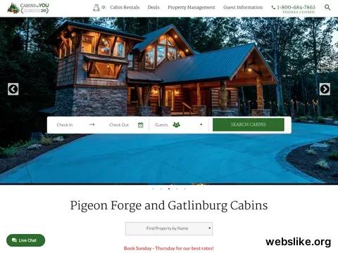 cabinsforyou.com