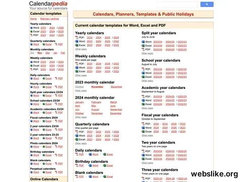 calendarpedia.com