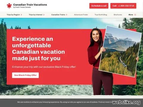 canadiantrainvacations.com