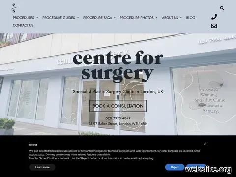 centreforsurgery.com