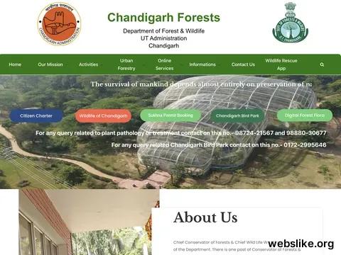 chandigarhforest.gov.in