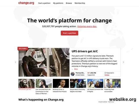 change.org