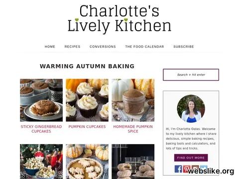 charlotteslivelykitchen.com