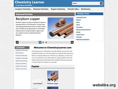 chemistrylearner.com